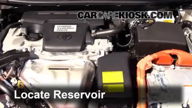 2014 Toyota Avalon Hybrid XLE 2.5L 4 Cyl. Líquido limpiaparabrisas Agregar líquido